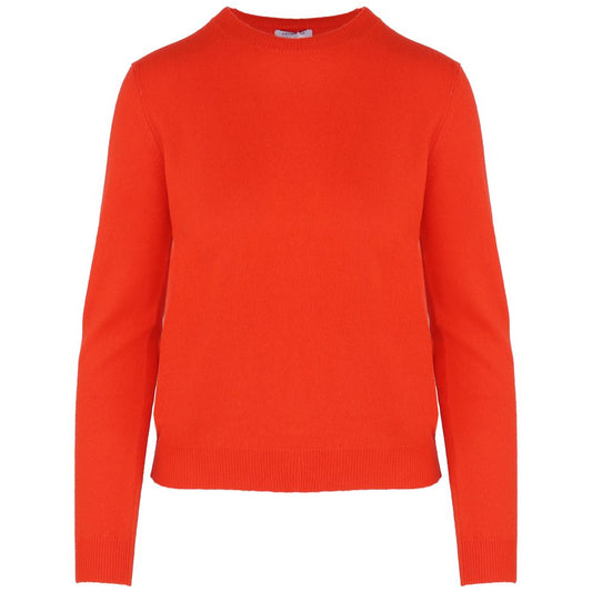 Orange Cashmere Women Sweater