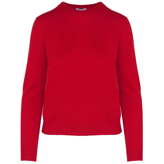 Red Cashmere Women Sweater