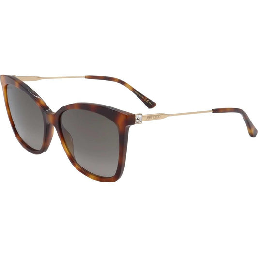 Brown Metal Sunglasses