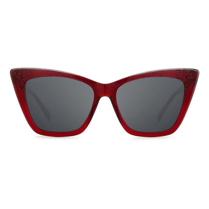 Red Acetate Sunglasses