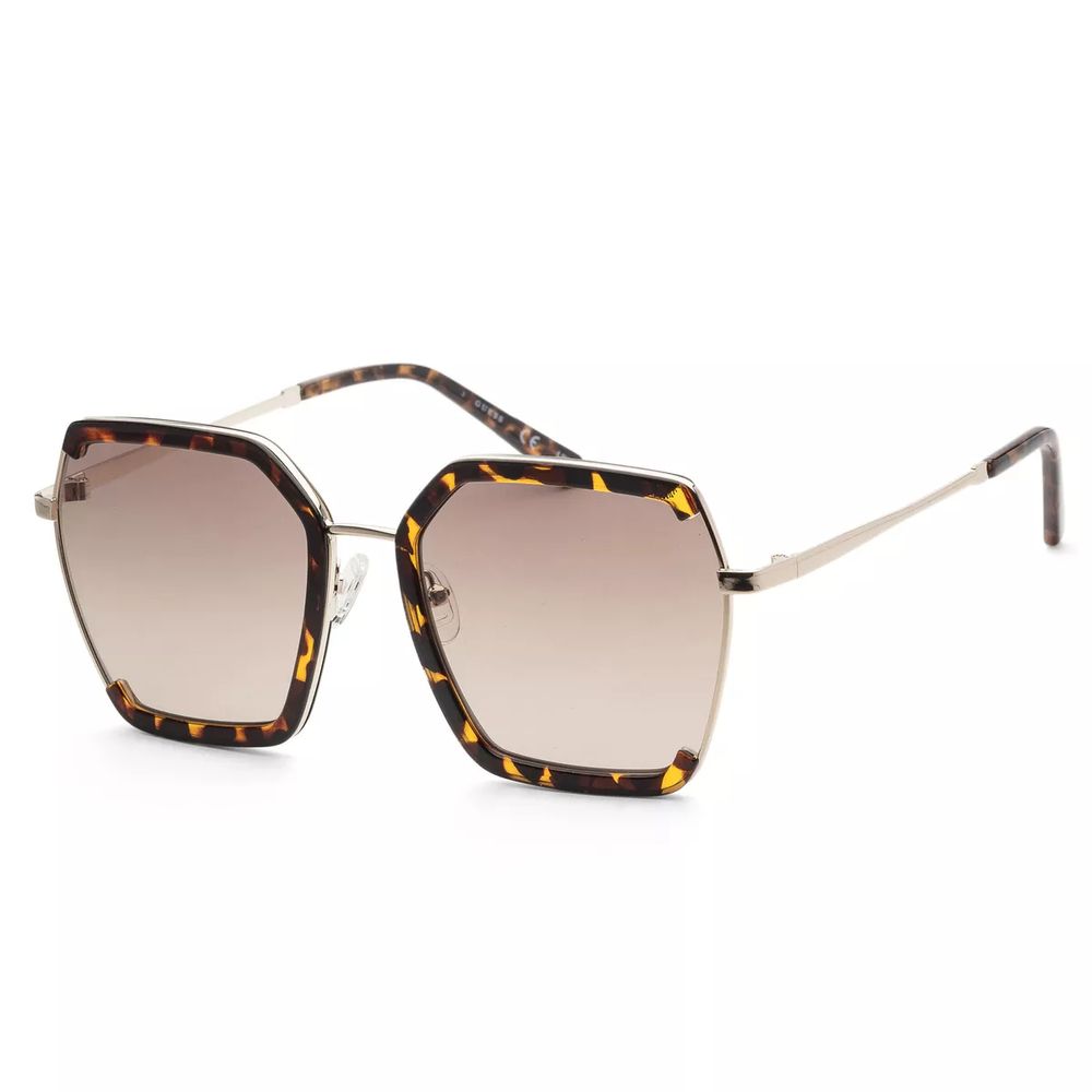 Brown Metal Sunglasses