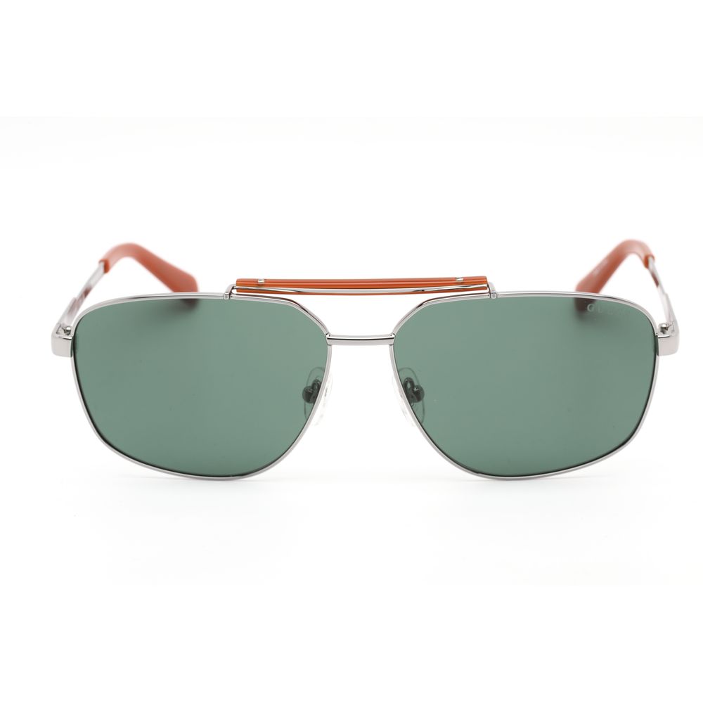 Gray Metal Sunglasses