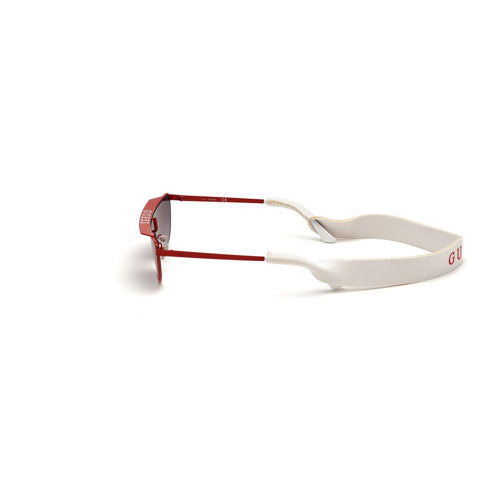 Red Metal Sunglasses