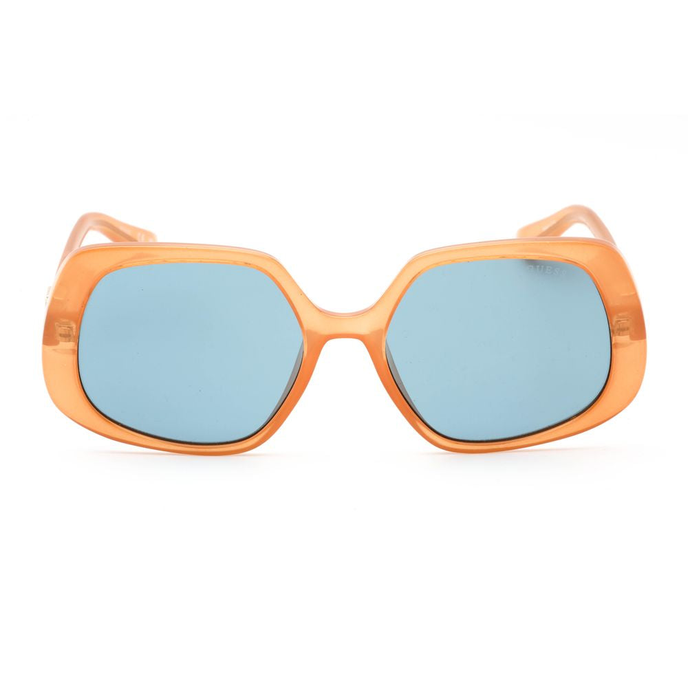 Beige Plastic Sunglasses