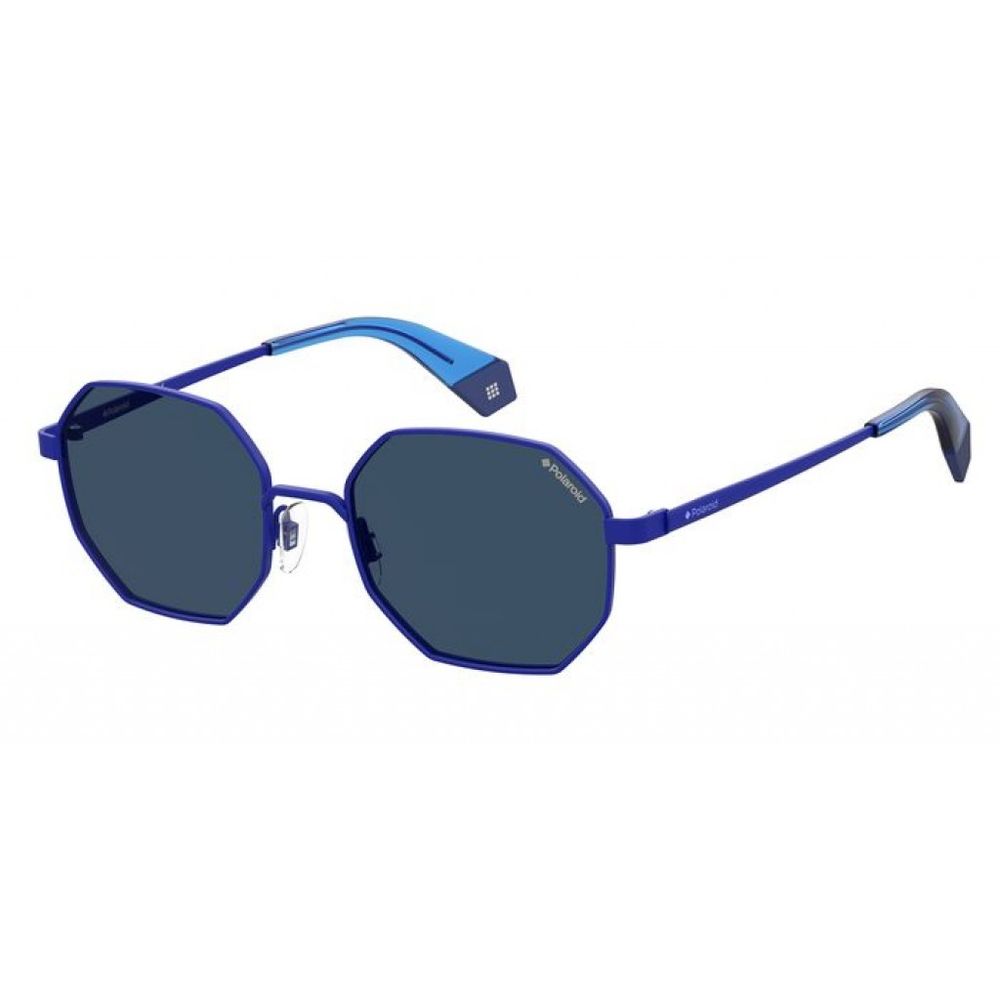 Blue Metal Sunglasses