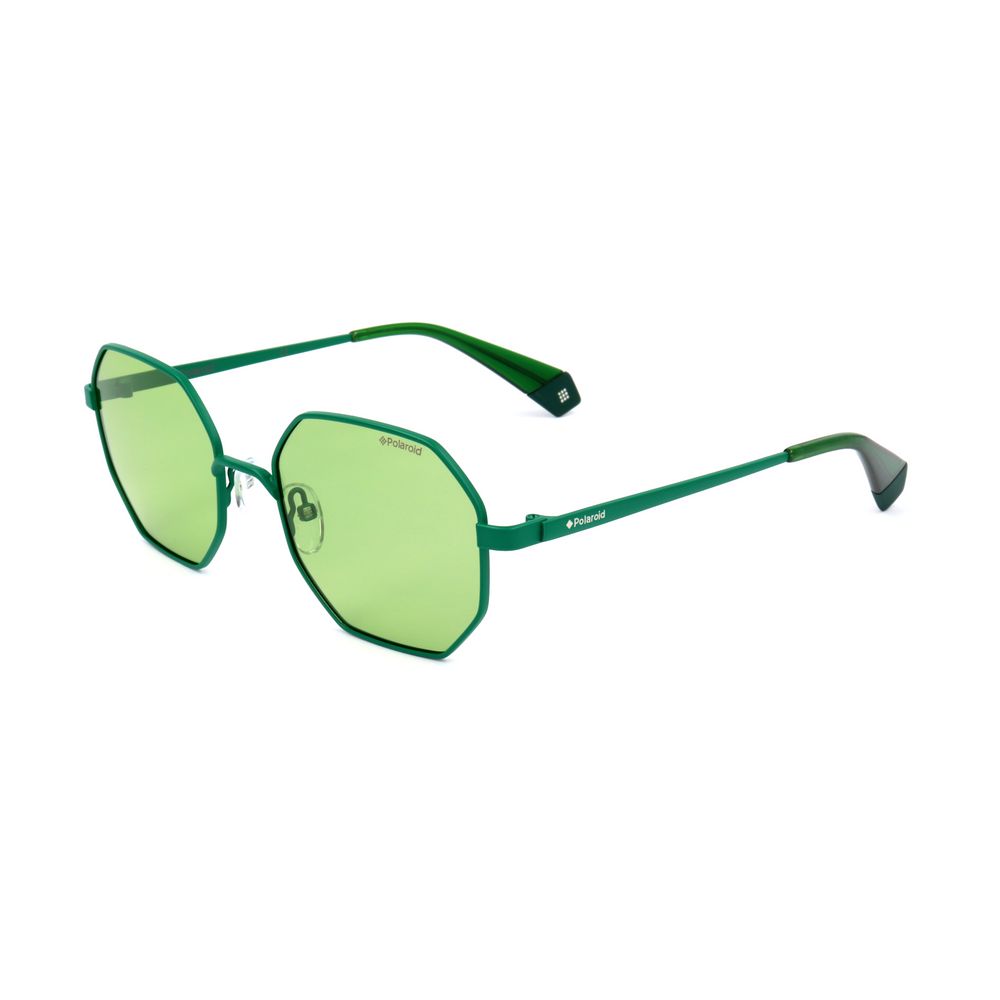 Green Metal Sunglasses