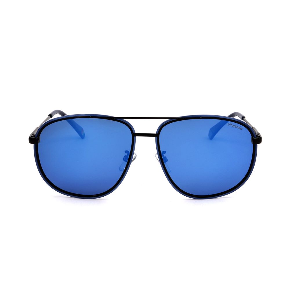 Blue Metal Sunglasses