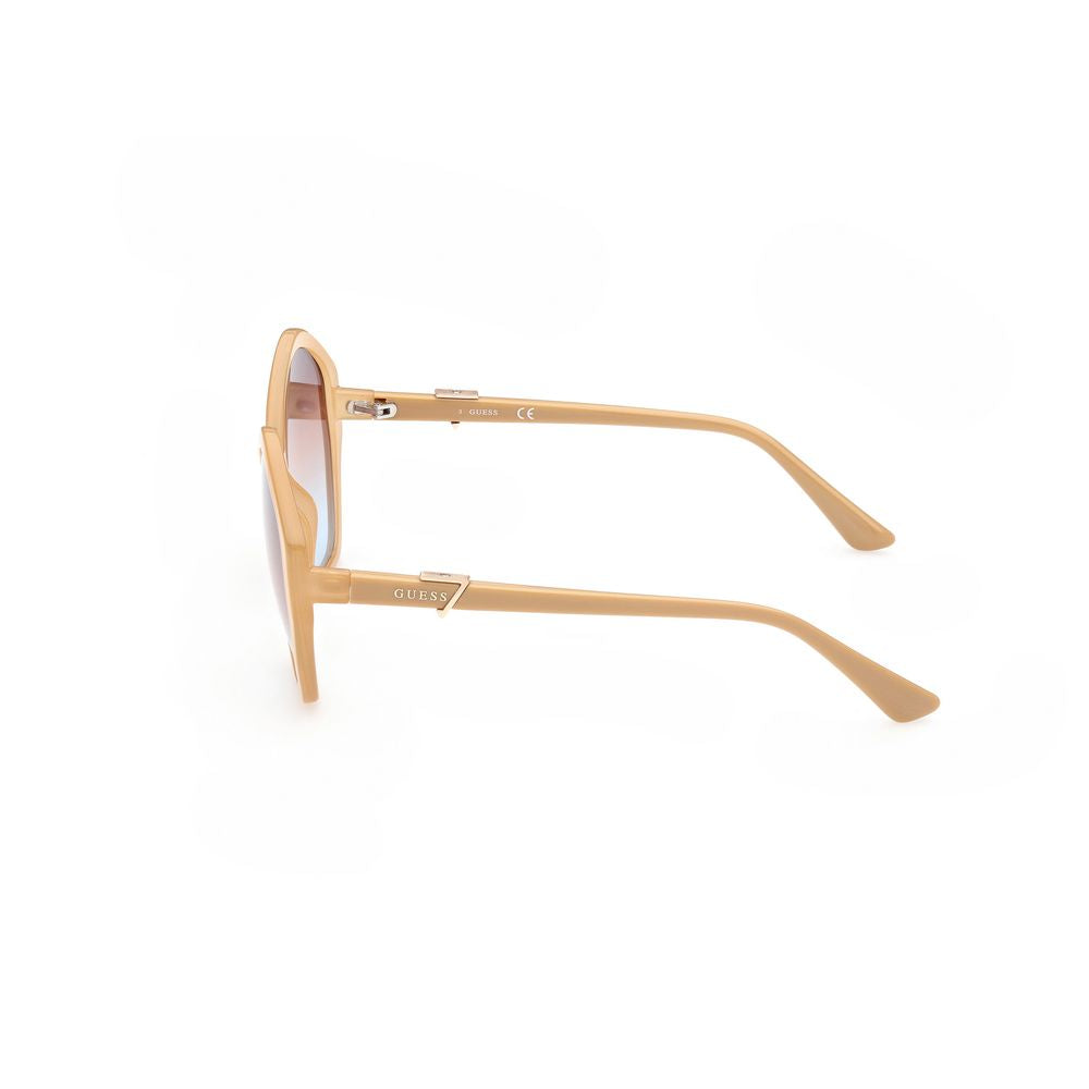 Beige Injected Sunglasses