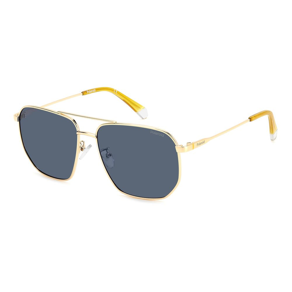 Blue Metal Sunglasses