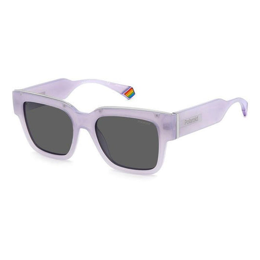 Purple Resin Sunglasses