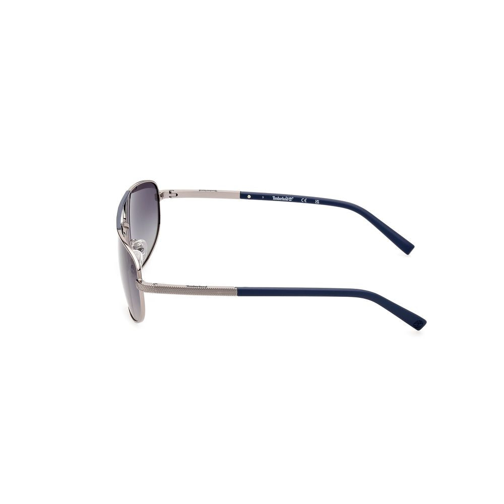 Gray Metal Sunglasses