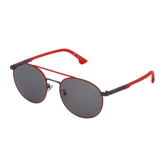 Gray Metal Sunglasses