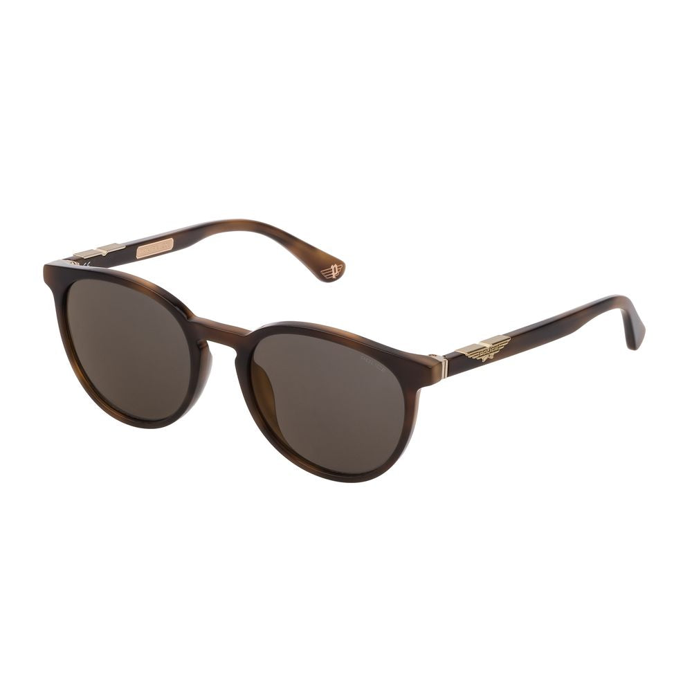 Brown Plastic Sunglasses