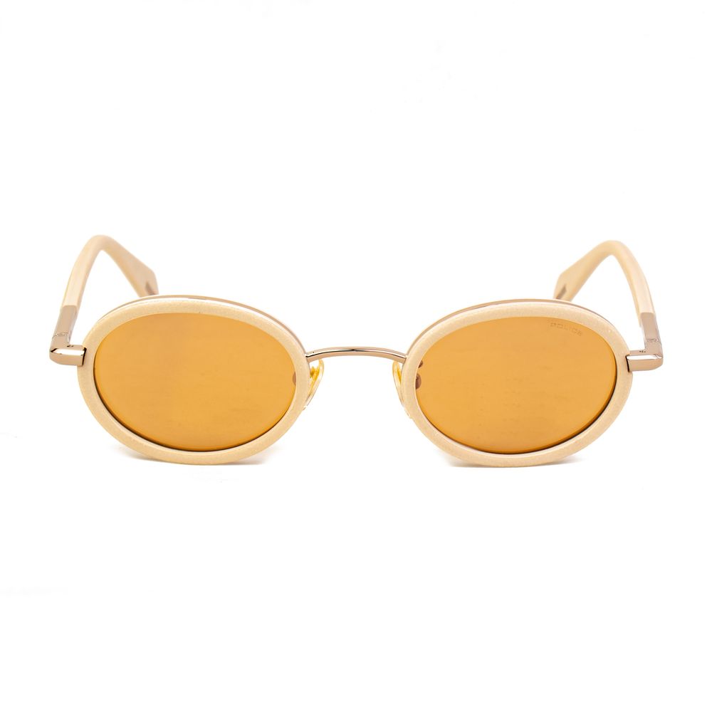 Gold Combined Metal Sunglasses