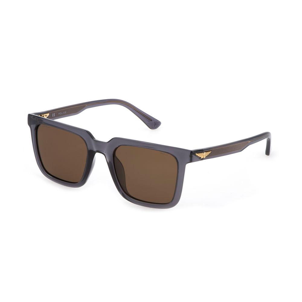 Gray Injected Sunglasses