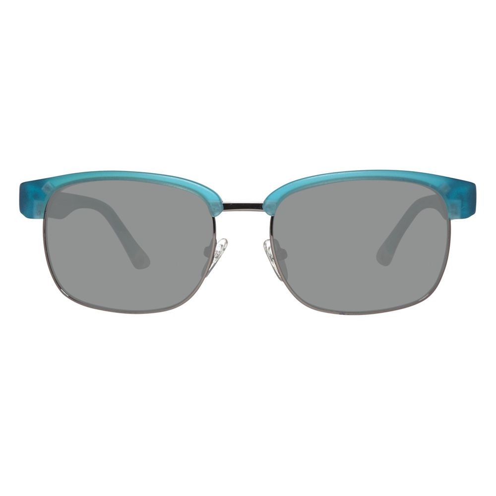 Blue Metal Sunglasses