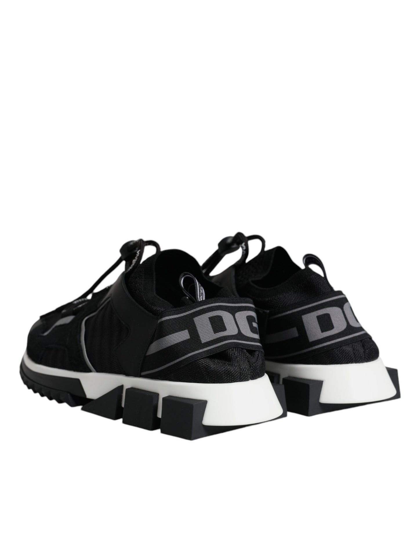 Black Mesh Sorrento Trekking Sneakers Shoes