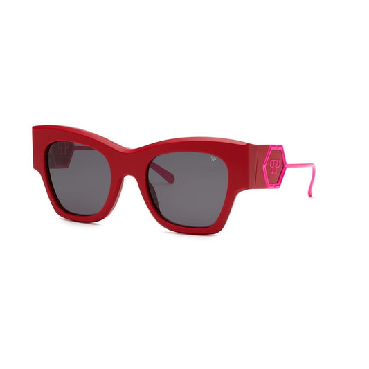 Red Acetate Sunglasses