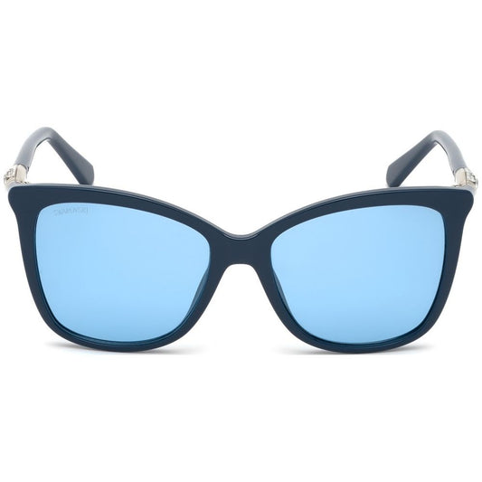 Blue Injected Sunglasses