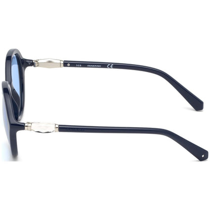 Blue Injected Sunglasses