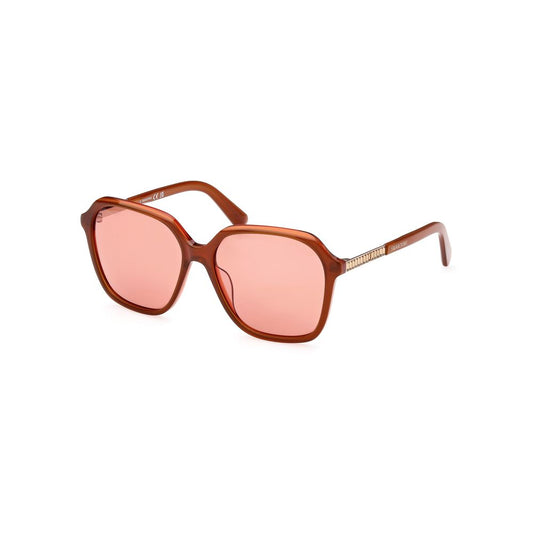 Orange Plastic Sunglasses