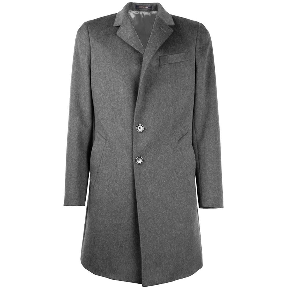 Gray Wool Men's Jacket