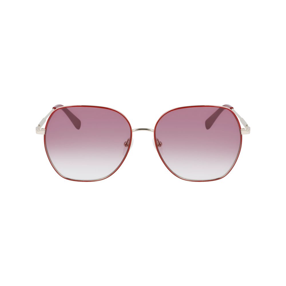 Red Metal Sunglasses