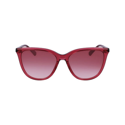 Red Acetate Sunglasses