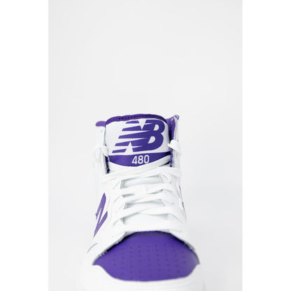 Purple Leather Sneaker