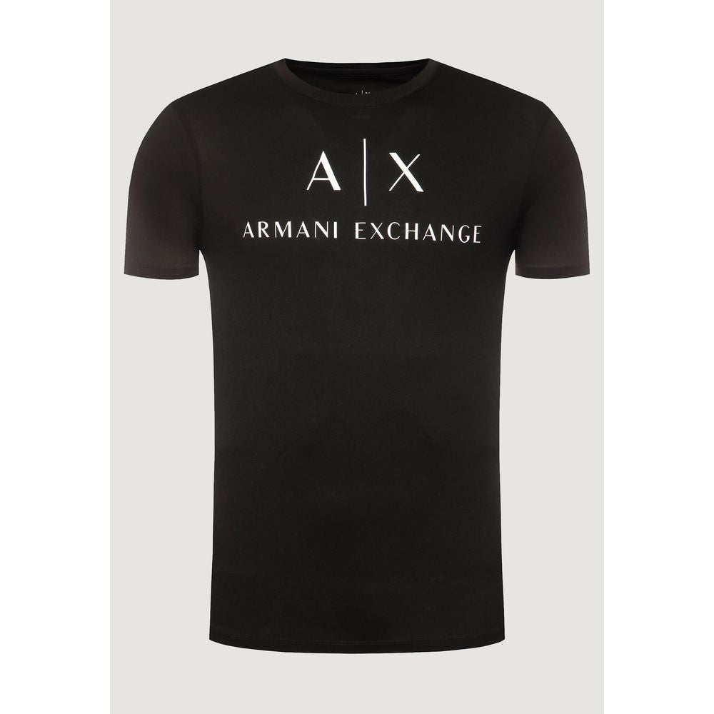 Black Cotton T-Shirt