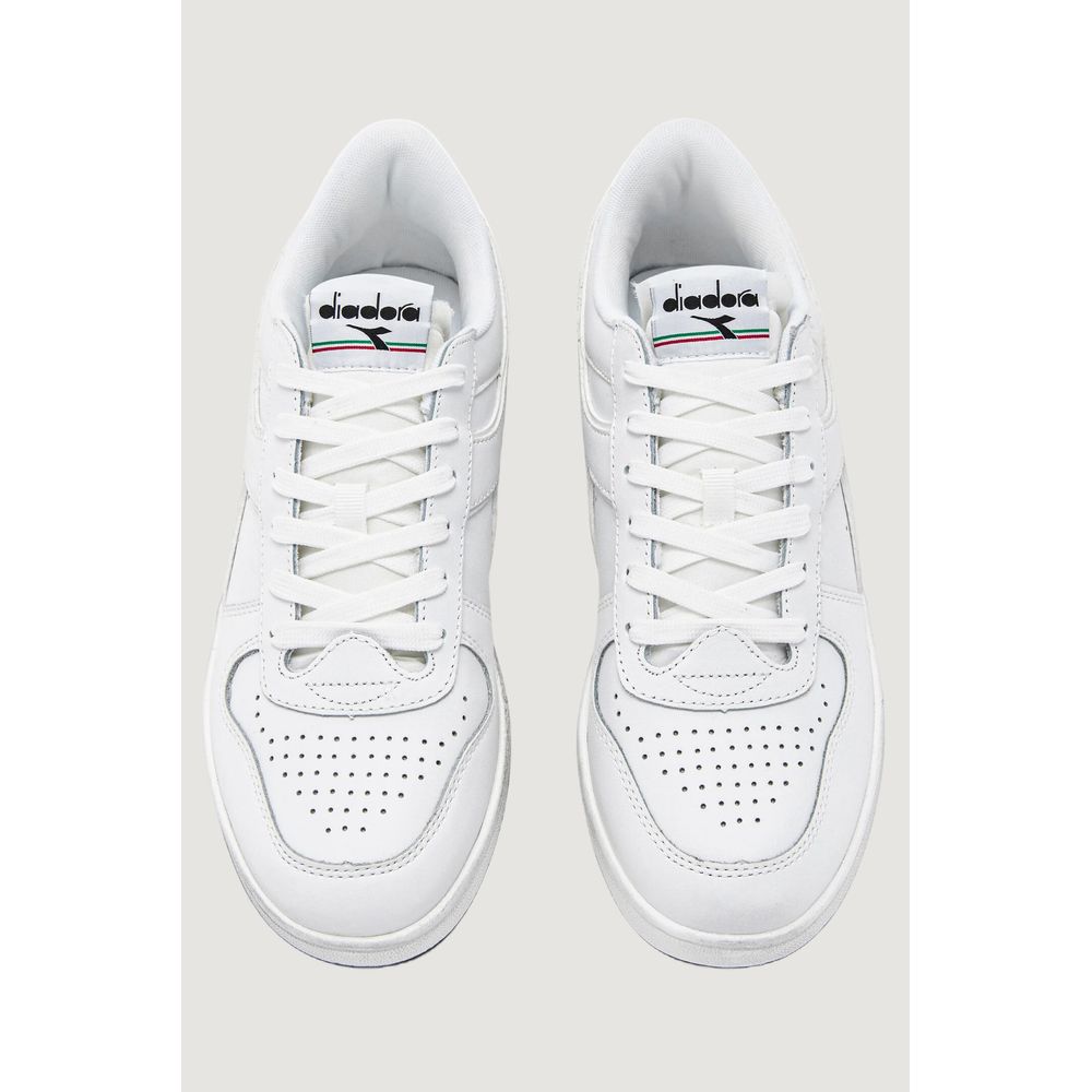 White Leather Sneaker