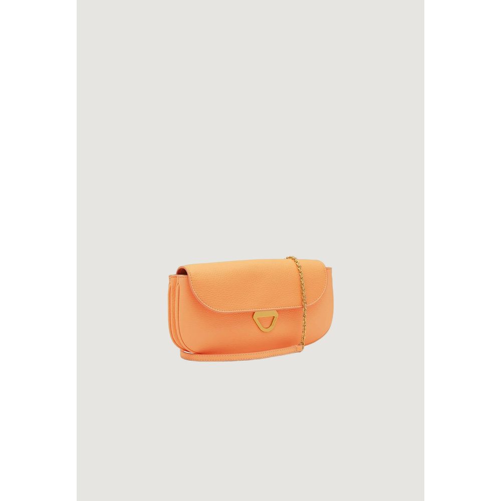 Orange Leather Handbag