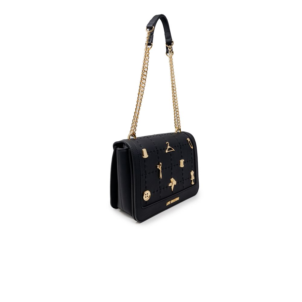 Black Polyethylene Handbag