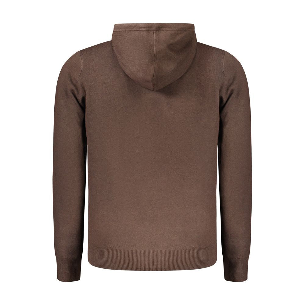 Brown Polyester Sweater