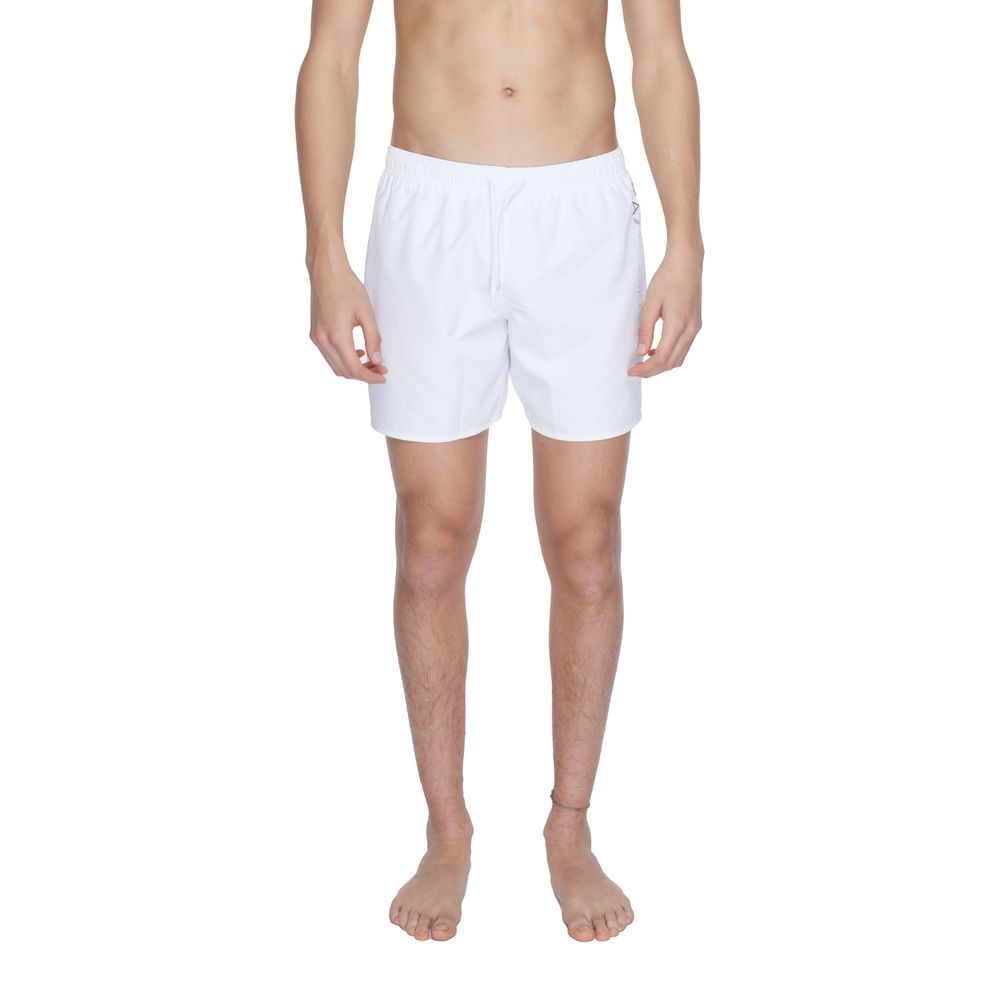 White Polyester Swimwear