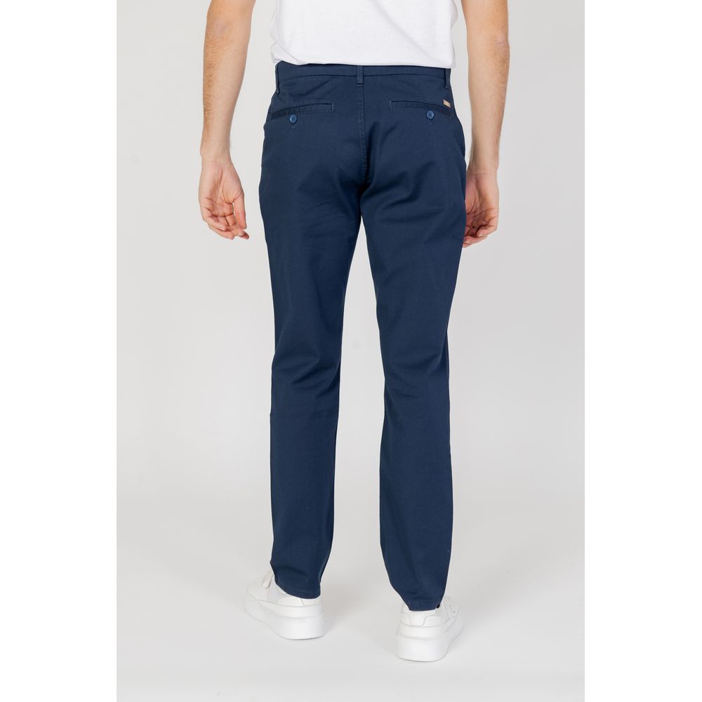 Blue Cotton Jeans & Pant