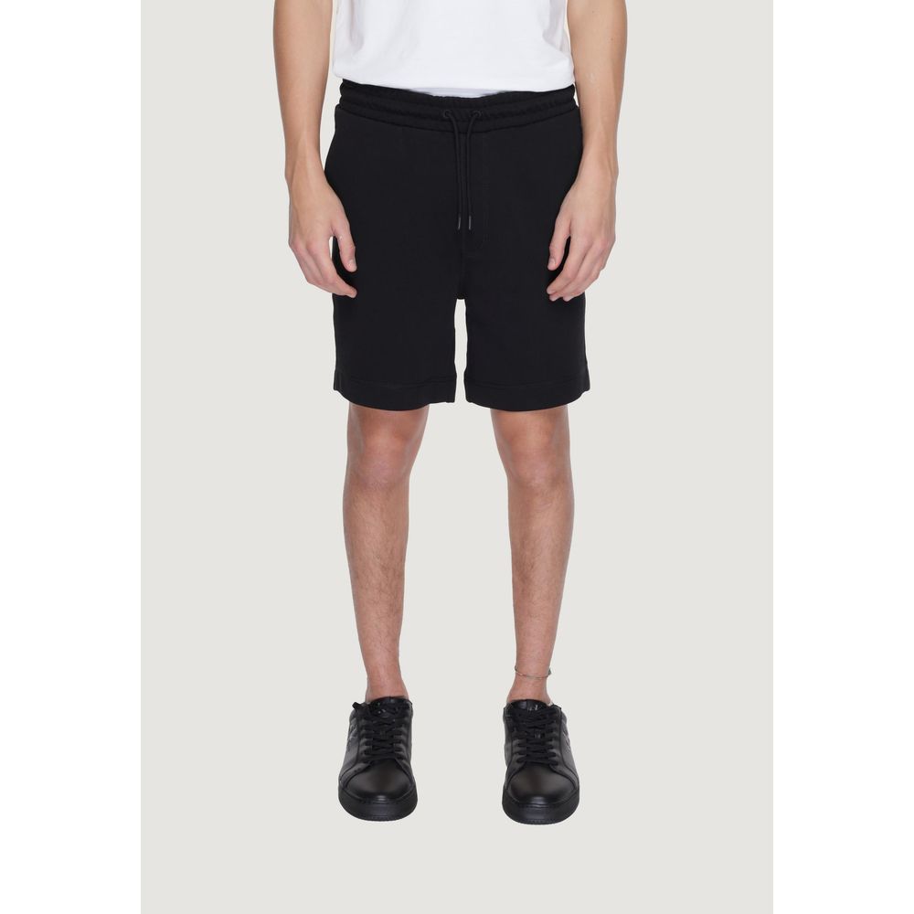 Black Cotton Short