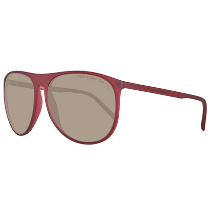 Burgundy Unisex Sunglasses