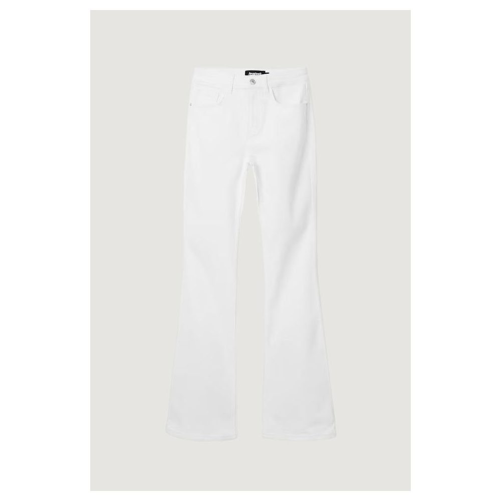 White Cotton Jeans & Pant