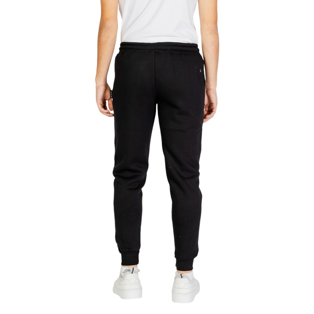 Black Cotton Jeans & Pant