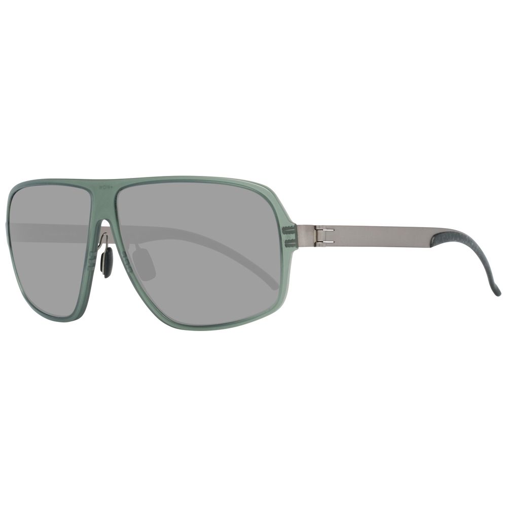 Gray Metal Sunglasses