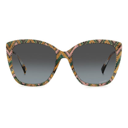 Multicolor Metal Sunglasses