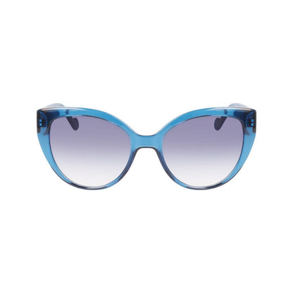 Blue Injected Sunglasses