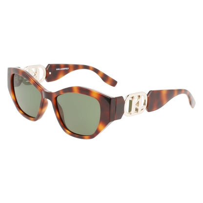 Brown Injected Sunglasses