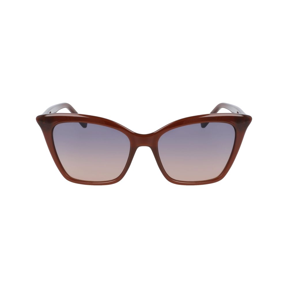 Brown Injected Sunglasses