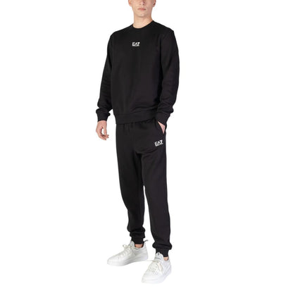 Black Cotton Sweatsuit