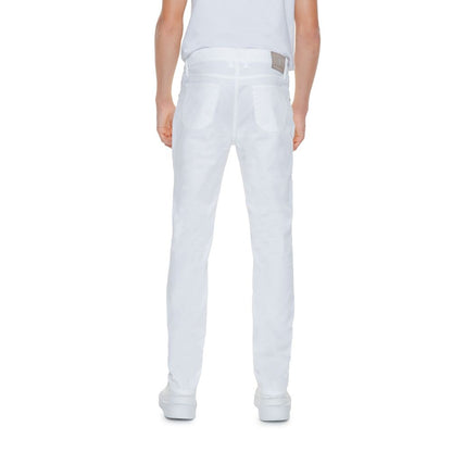 White Cotton Jeans & Pant