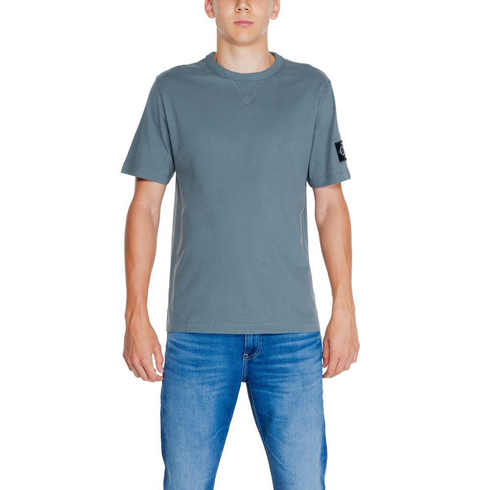 Gray Cotton Rigenerato T-Shirt