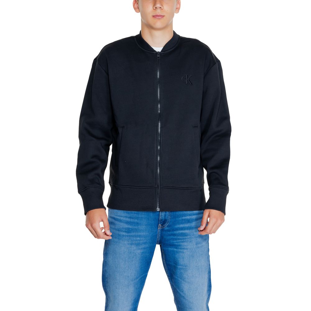 Black Cotton Rigenerato Sweater