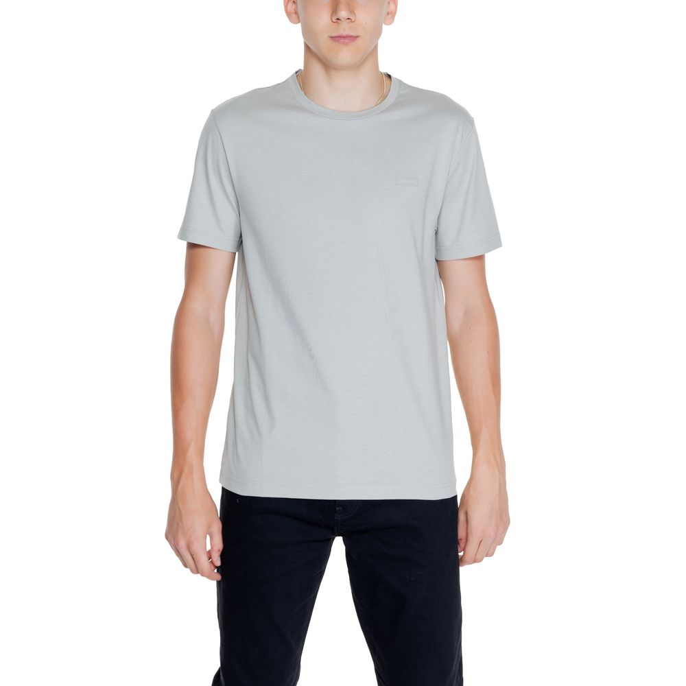 Gray Cotton T-Shirt